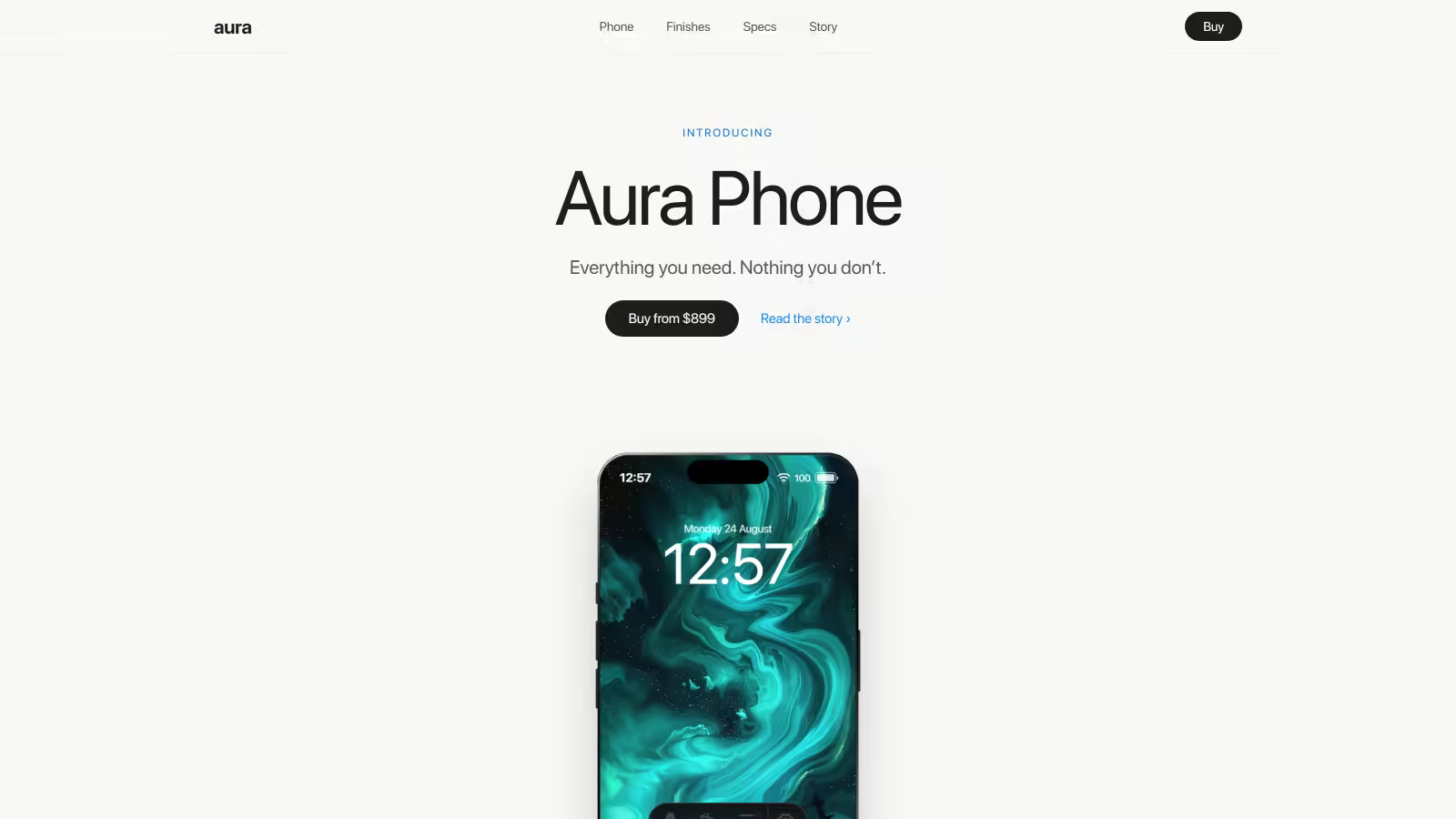 Aura, consumer electronics site